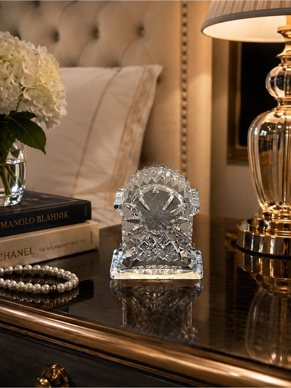 Waterford Crystal Desk Clock